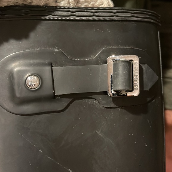 Black Hunter Boots Tall - Picture 7 of 8